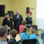 Przewodnicząca Rady Osiedla i Dyrektor SP46 na zakończeniu Turnieju